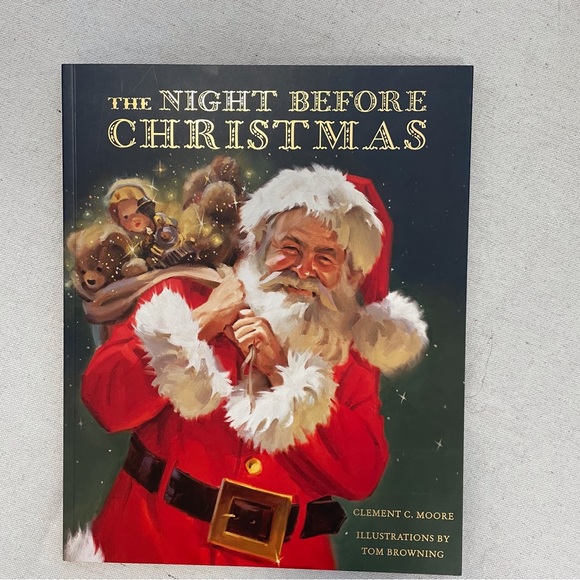 Book Other - The Night Before Christmas Soft Covered Book Great Illustrations A Must Have